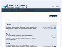 Tablet Screenshot of forum.arconference.org